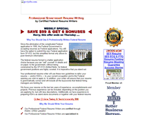 Tablet Screenshot of govtjobsfederal.employment911.com