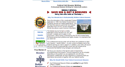 Desktop Screenshot of federaljobsearch.employment911.com